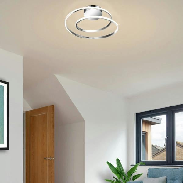 COSYLYTE Alston Double Ring LED Ceiling Light