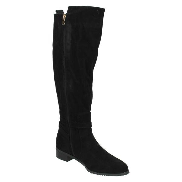 Spot On Ladies Spot On Knee High Winter Boots
