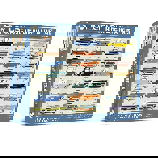 Me and My Car Classic American Cars 1000 Piece Jigsaw