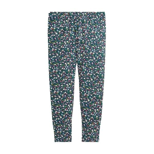 Ralph Lauren Girls Stretch Floral Leggings - Navy - 