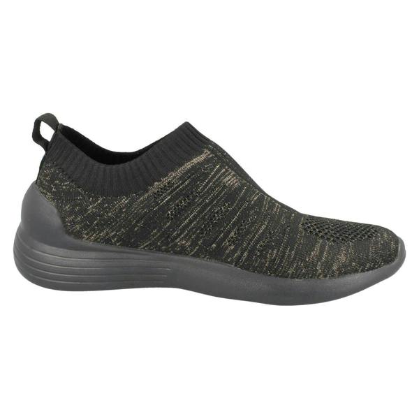 Reflex Ladies Reflex Ribbed Slip On Pumps F7092
