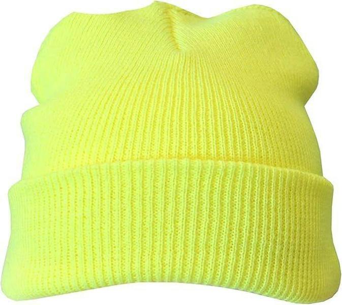 ATEK Unisex Knitted Winter Beanie Hat One Size Yellow