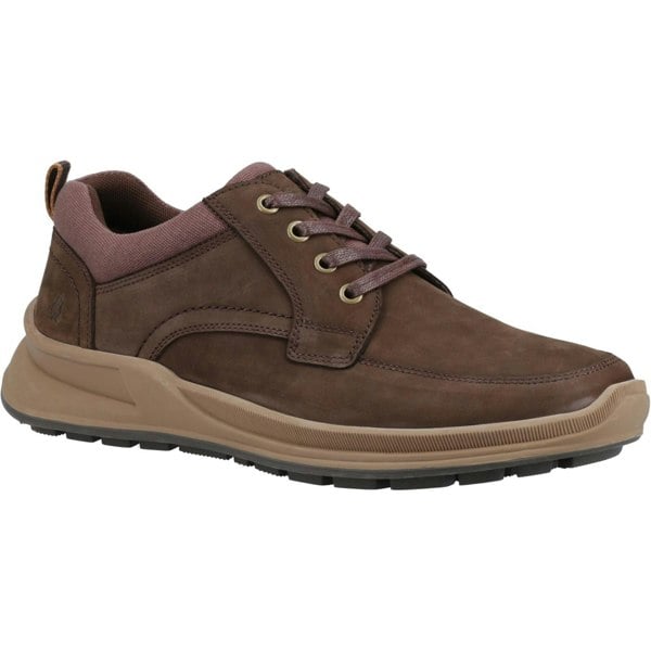 Hush Puppies Men's Adam Nubuck Lace Up Trainers - Brown