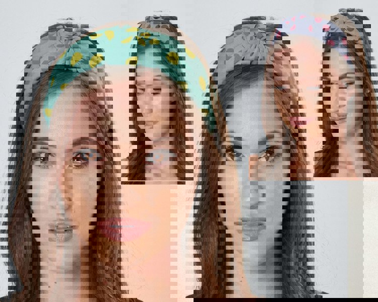 Antonia York Polka Dot Headband | Lucy Twisted Knot Alice Band