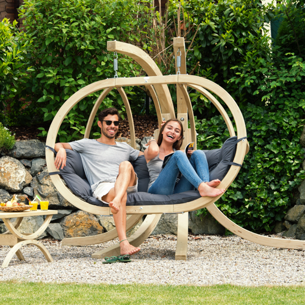 Amazonas Globo Royal Double Hanging Egg Chair Set