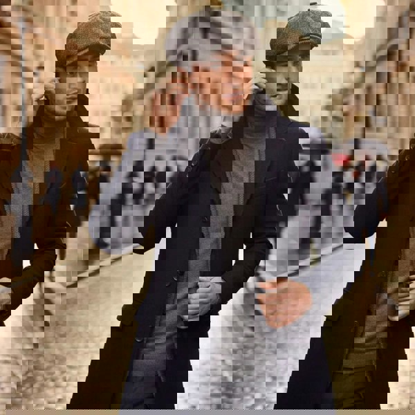 TruClothing Men's Herringbone Newsboy Classic Flat Cap