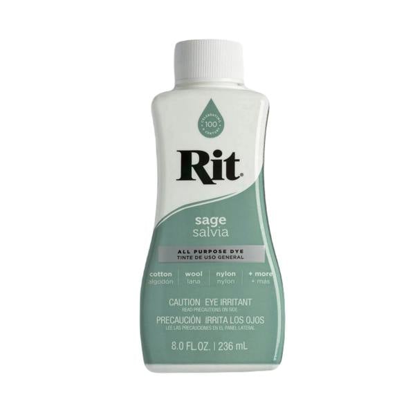 Rit All Purpose Liquid Dye - High Pigment Fabric Colouring Dyes 8oz