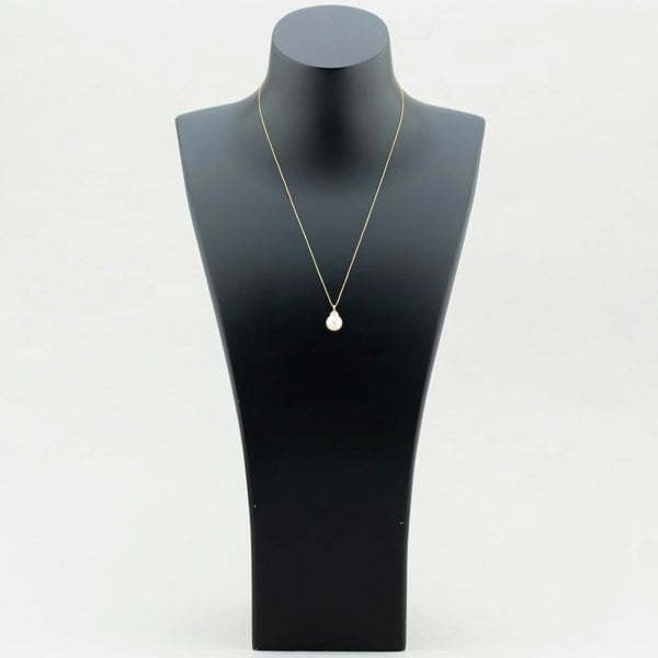 T. H. Baker 9ct Gold Diamond And Freshwater Pearl Pendant GP2120W GN141