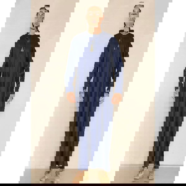 110_thobe_Navy_L - 56, 110_thobe_Navy_M - 54, 110_thobe_Navy_S - 52, 110_thobe_Navy_XL - 58, 110_thobe_Navy_XXL - 60