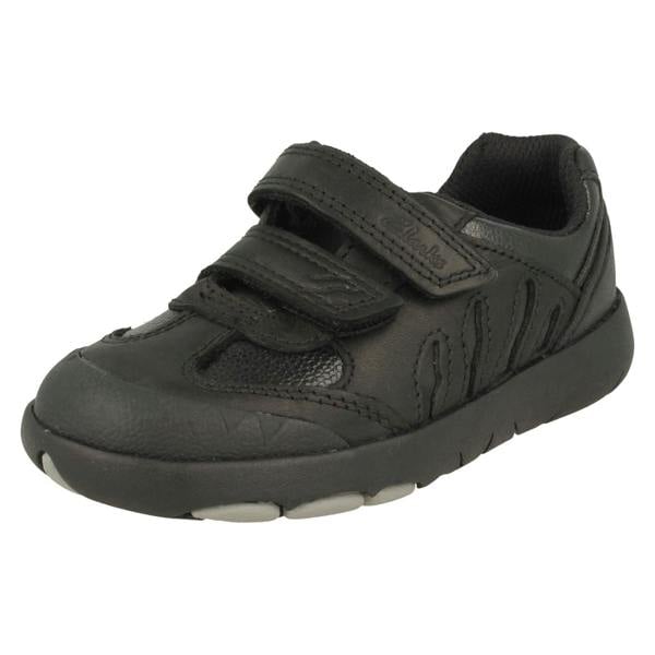 Clarks Boys Clarks Dinosaur Detailed School Shoes Rex Stride