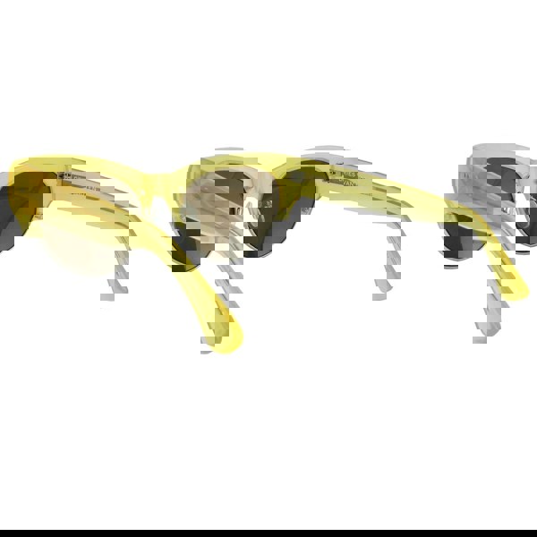 Dries Van Noten yellow frame cat eye sunglasses 1950s