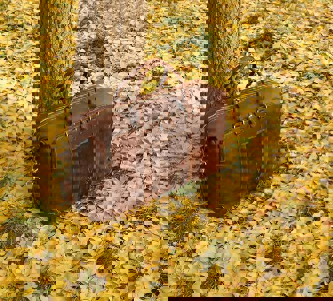 Touribag Genuine Leather Duffel With Zip Pocket