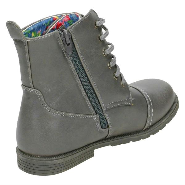 Cutie Girls Cutie Ankle Boots with Butterfly Detail