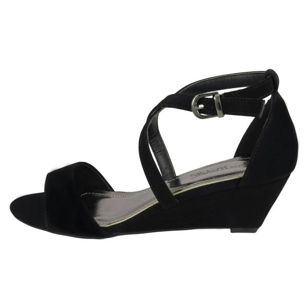 Anne Michelle Ladies Anne Michelle Wedge Sandal