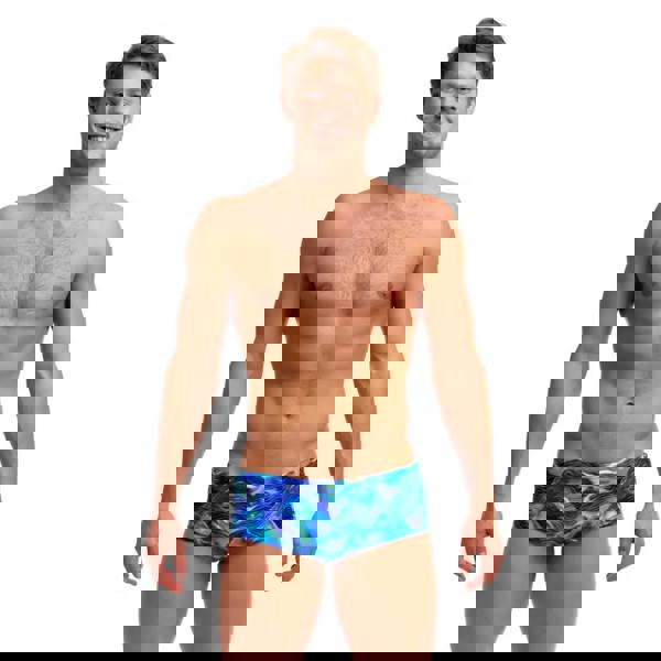 Funky Trunks Storm Chaser Sidewinder Swim Trunks - Blue