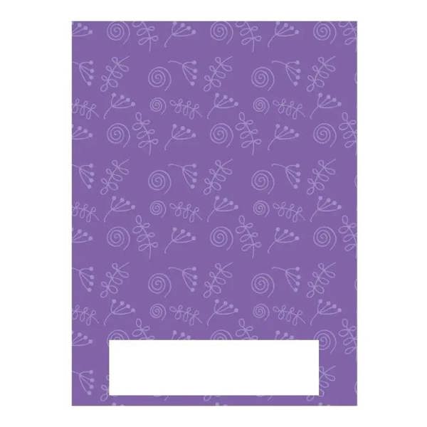 Lavender floral Proud Moments Extra scrapbook page with snail design