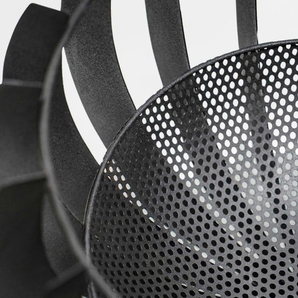 Ivyline Outdoor Solis Firebowl in Matt Black