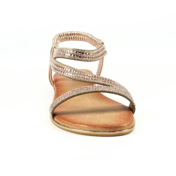 Lunar Womens/Ladies Blaise II Sandals - Rose/Brown - 