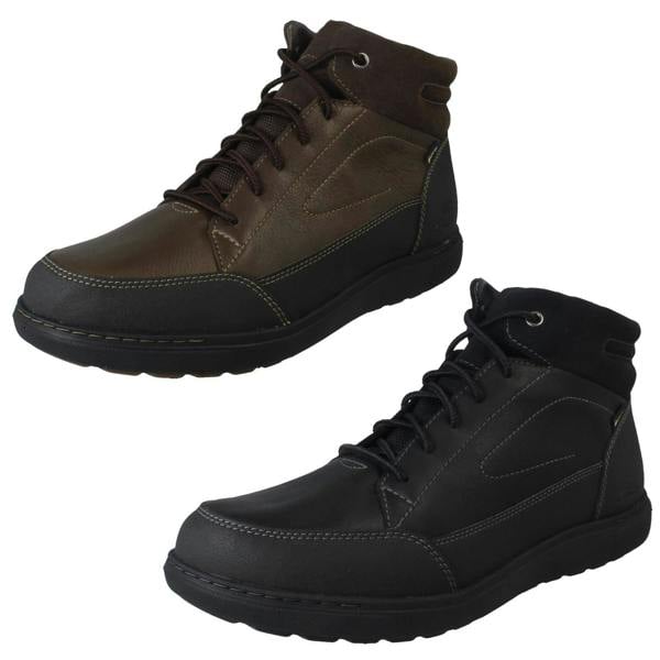 Clarks Mens Clarks Lace Up Gore-Tex Warm Lined Smart Casual Boots Maptsone Hi GTX