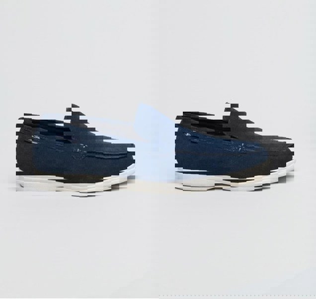 Ben Sherman Amarillo Men's Suede Loafers - Navy