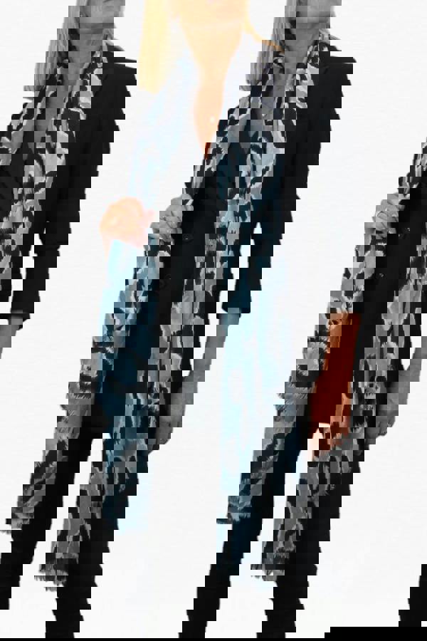 Paulo Due Leopard Spot Print Lightweight Shawl Scarf