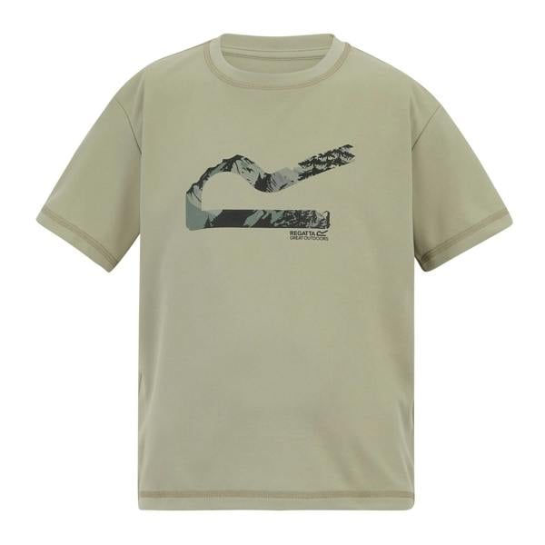 Regatta Childrens/Kids Alvarado Back Print T-Shirt - Abbeystone - 