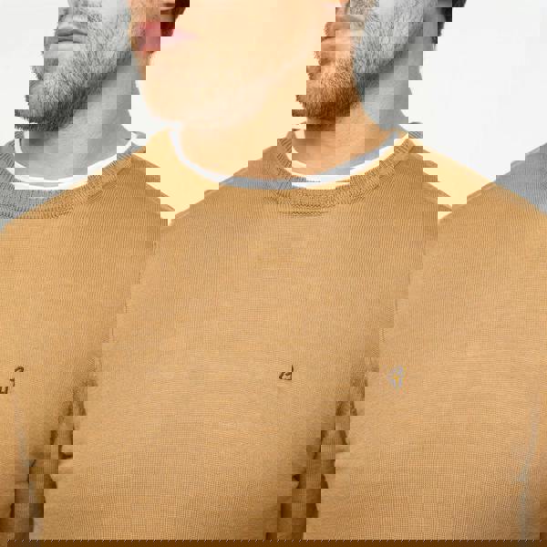 Gabicci G55K22 Merino Crew Neck Sweater Gabicci Classic NUTMEG