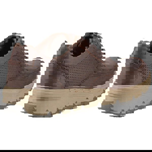 Hush Puppies Nelson Leather Men's Brown Lace-Up Shoes