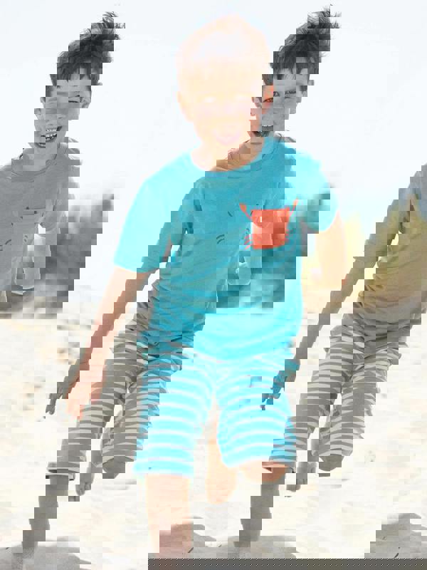 Kite Boys Organic Corfe Shorts Lagoon