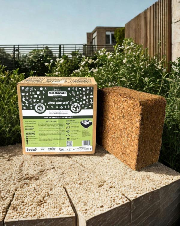 CoirProducts Coir-Ditioner Coir Chips | Premium Biodegradable Coconut Husks for Improved Drainage, Aeration & Growing Support