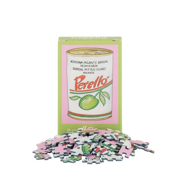 Happily Puzzles Olives - 99 Piece Mini Jigsaw Puzzle