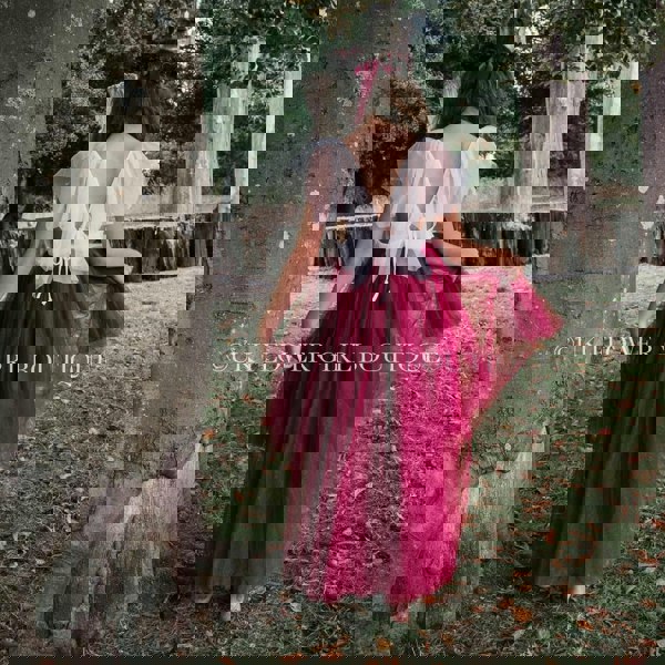 Bohemian Serendipity Dress - Burgundy - UK Flower Girl Boutique