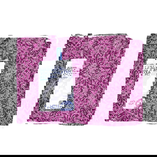 Fitness Mad Mandala Yoga Kit Storage Bag - Burgundy