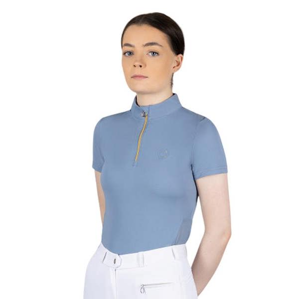 Coldstream Womens/Ladies Coldingham Short-Sleeved Base Layer Top - Aztec Blue - 