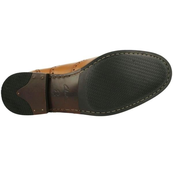 Clarks Mens Clarks Brogue Detailed Lace Up Shoes Edward Walk