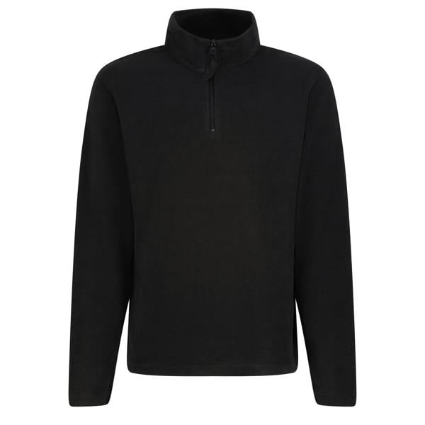 Regatta Mens 170 Series Anti-pill Zip Neck Micro Fleece - Black - 