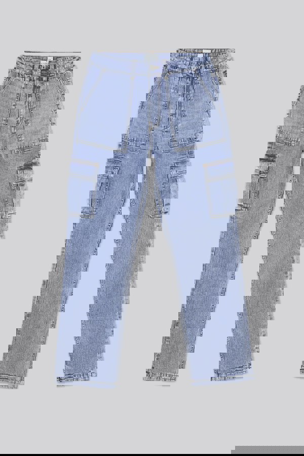 ENORSIA Vintage Straight Leg Cargo Jeans