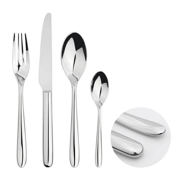 Glim Glam Cutlery Sets Stainless Steel 18/8 Catering Nova 4pc Set