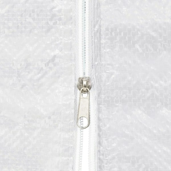 Berkfield Party Tent Sidewall 2 pcs with Zipper PE White
