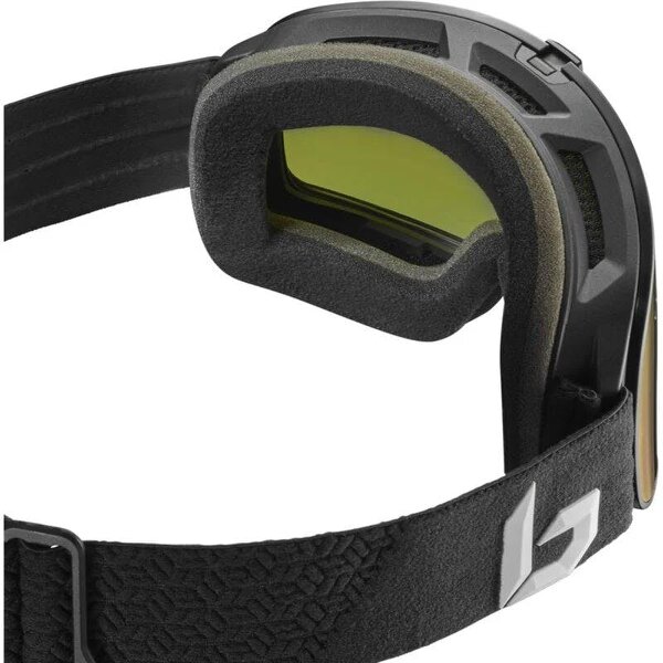 Bolle Ski Goggles Nevada Neo 22009 Matte Black Sunrise & Light Vermillon Blue