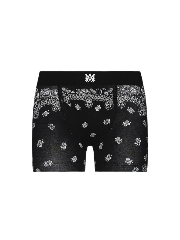 Amiri Bandana Boxers – Black / White