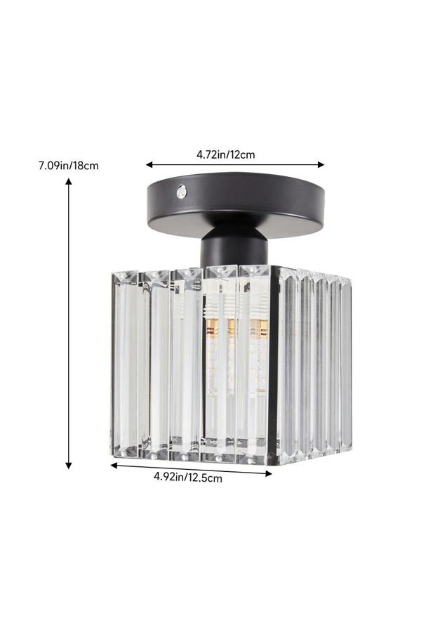 Living and Home Modern Crystal Ceiling Light