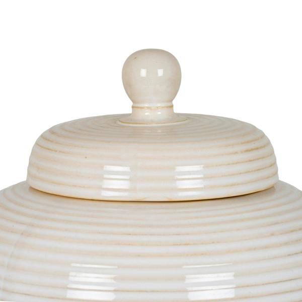 Neva Large Lidded Ceramic Jar
