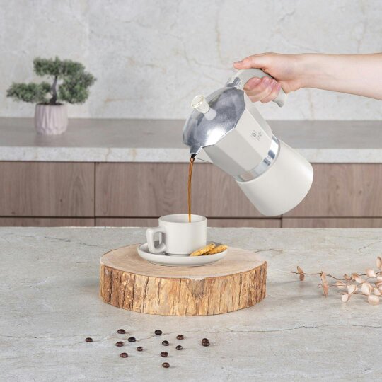 Berlinger Haus BH8573 – Coffee Maker 9 Cups | Matt Cream