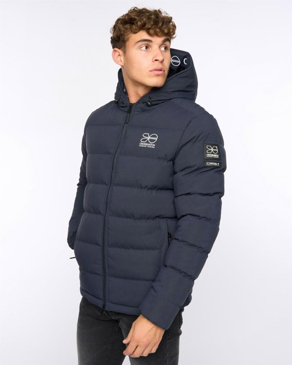 Crosshatch Pitsburg Jacket Navy