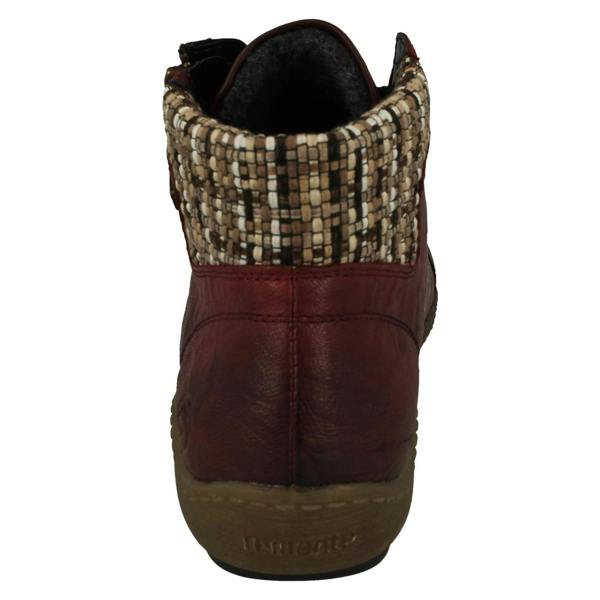 Remonte Ladies Rieker Warm Lined Woven Cuff Remonte-Tex Ankle Boots R1485