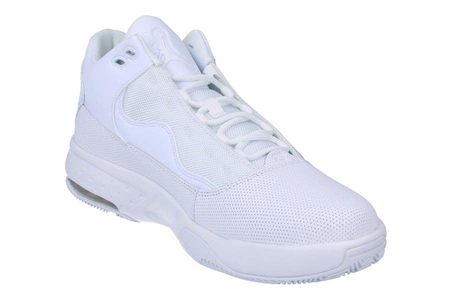 Nike Jordan Max Aura 2 Mens Basketball Trainers Ck6636  101 - White White White 101 - Photo 3