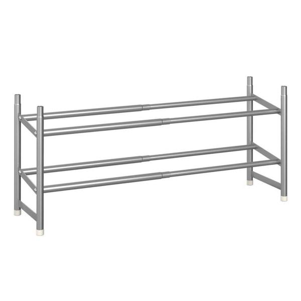 Dyzi Metal Shoe Rack Multi Tier Freestanding Footwear Storage Organiser