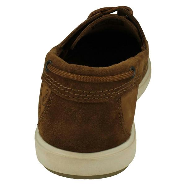 Clarks Mens Clarks Relaxed Style Lace Up Deck Shoes Bratton Boat