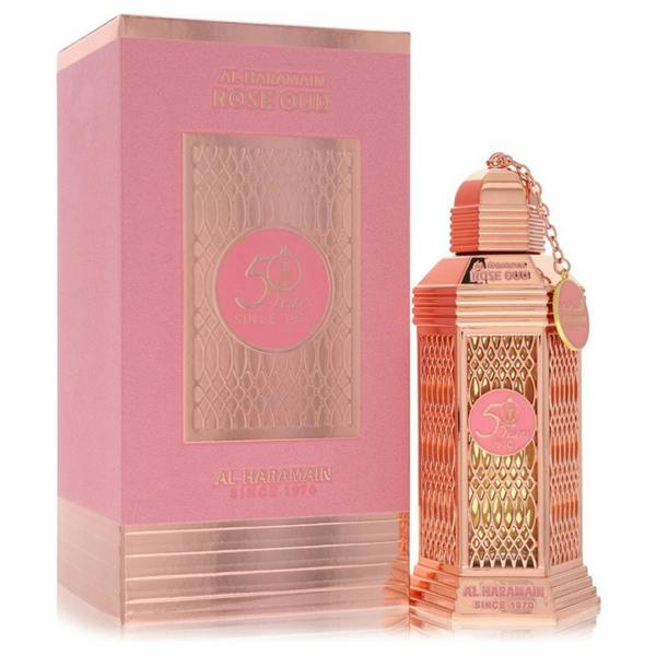 Al Haramain Al Haramain Rose Oud by Al Haramain Eau De Parfum Spray 3.4 oz for Women 100 ml